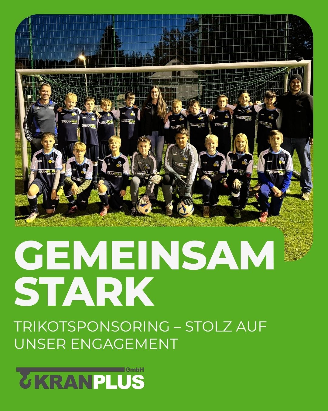 Trikotsponsoring – Stolz auf unser Engagement